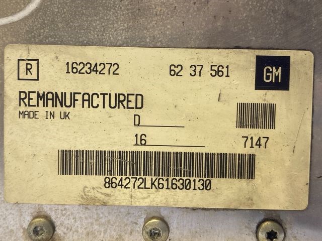 OPEL VECTRA B Motorvezérlő 3. kép
