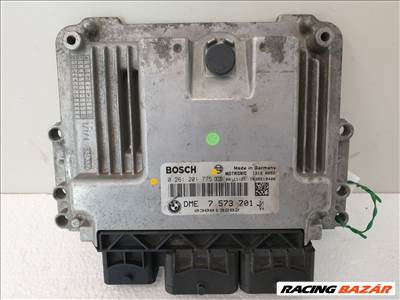 502842 Mini Cooper R55, R56, 2007, Motorvezérlő, Ecu, 7573701, 0261201775 Bosch.