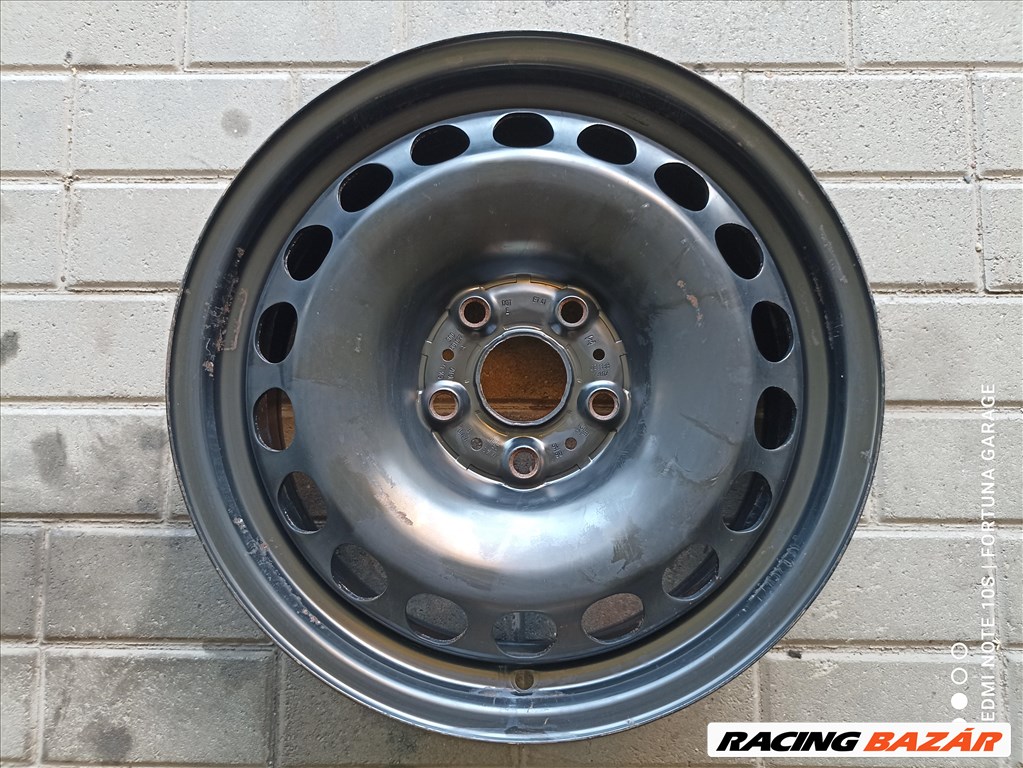 5x112 16" Volkswagen használt lemezfelni garnitúra (R446) 3. kép