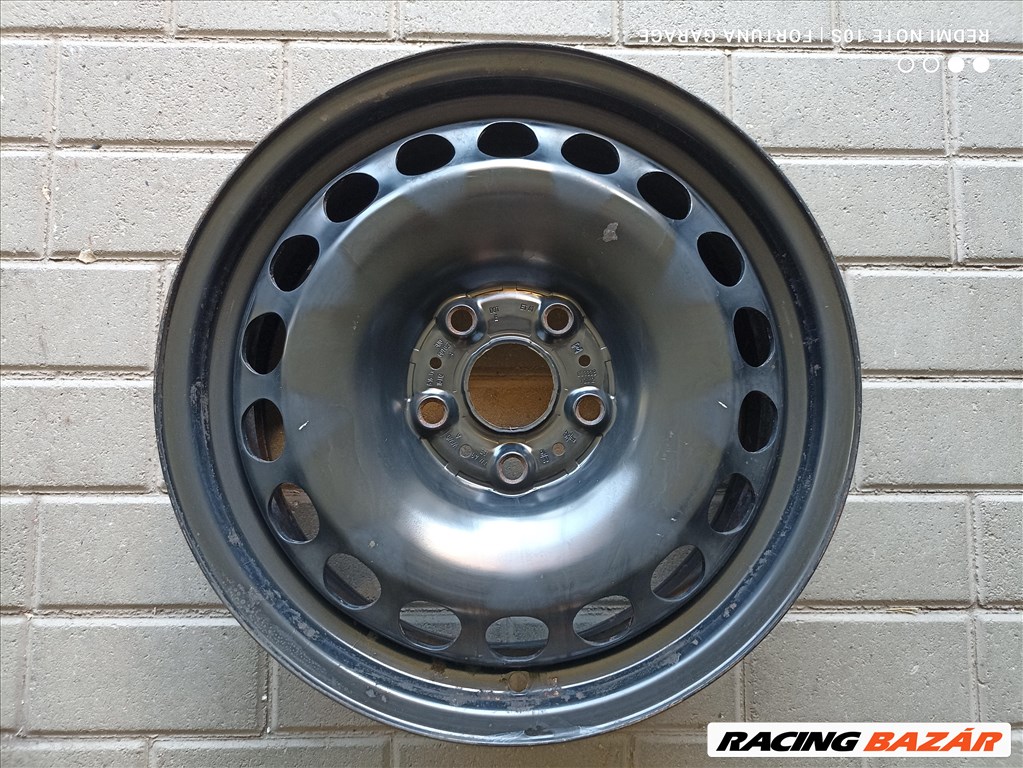 5x112 16" Volkswagen használt lemezfelni garnitúra (R446) 5. kép