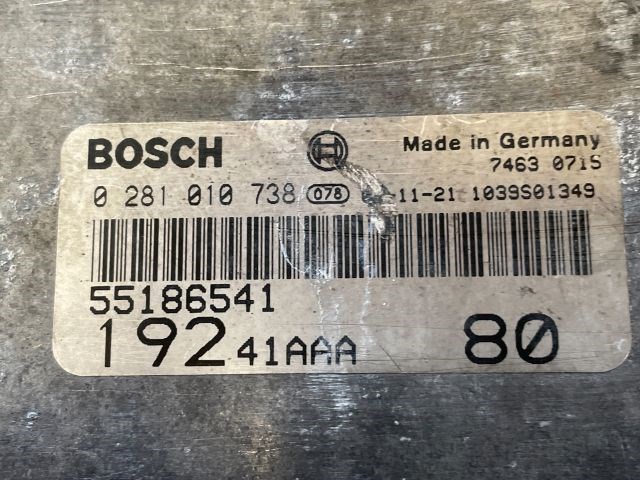 FIAT STILO (192) Motorvezérlő 3. kép