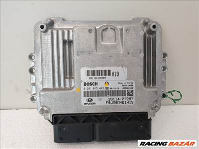 502841 Hyundai Tucson 2009, Motorvezérlő, Ecu, 39114-27297, 0281015443 Bosch.
