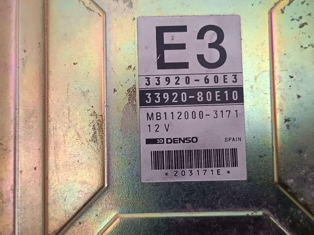 SUZUKI SWIFT II Ferdehátú (EA, MA) Motorvezérlő 3. kép