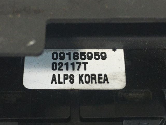 OPEL VECTRA C Bal hátsó Ablakemelő Kapcsoló 4. kép