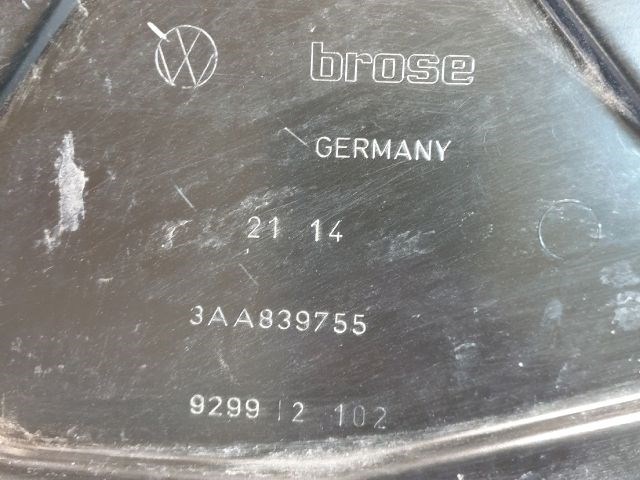 VW PASSAT (3C2) Bal hátsó Ablakemelő Szerkezet (Elektromos) 3. kép