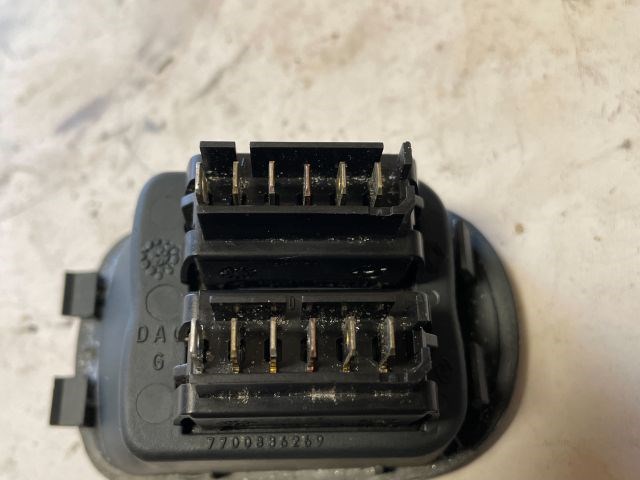 RENAULT MEGANE Scenic (JA0/1_) Bal első Ablakemelő Kapcsoló 4. kép