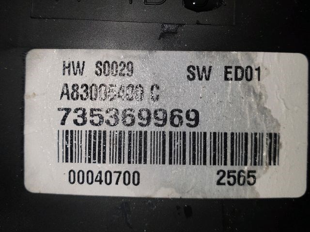 LANCIA YPSILON (843) Fűtéskapcsoló (digit klímás) 3. kép