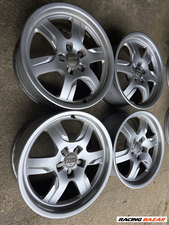  17"-es,5x112-es újszerű gyári Audi alufelni 1. kép