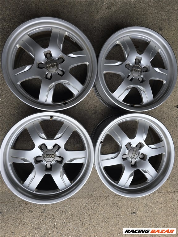  17"-es,5x112-es újszerű gyári Audi alufelni 2. kép