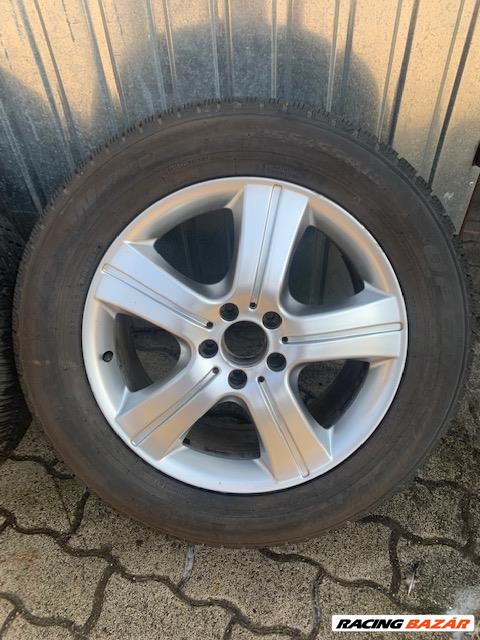  Mercedes ML 18" használt alufelni,  255/55 újszerű Toyo Tires téli gumival 1. kép
