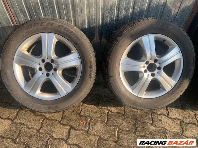  Mercedes ML 18" használt alufelni,  255/55 újszerű Toyo Tires téli gumival 7. kép
