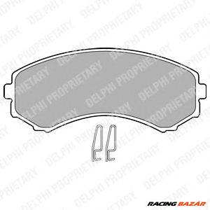 DELPHI LP1462 - fékbetét CHANGFENG ISUZU MAZDA MITSUBISHI MITSUBISHI (GAC)