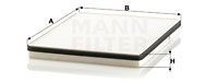 MANN-FILTER CU 3132 - pollenszűrő DAF 1. kép