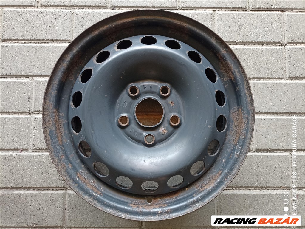 5x112 15" Volkswagen használt lemezfelni garnitúra (R462) 3. kép