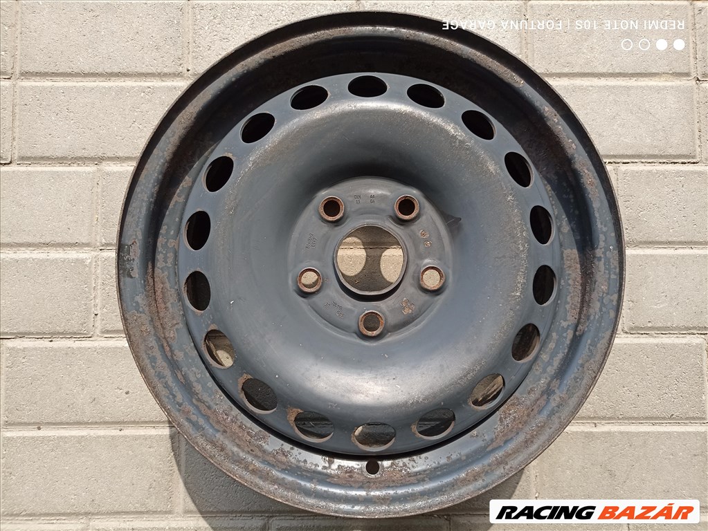 5x112 15" Volkswagen használt lemezfelni garnitúra (R462) 6. kép