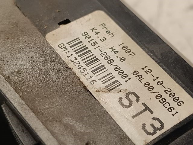 OPEL ASTRA H Fűtéskapcsoló (manuális klímás) 3. kép