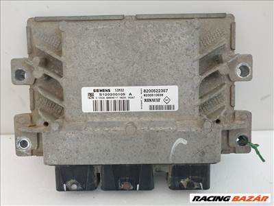 502948 Renault Clio 3, 2009, Motorvezérlő, Ecu, S120200105A, 8200522357 Siemens.