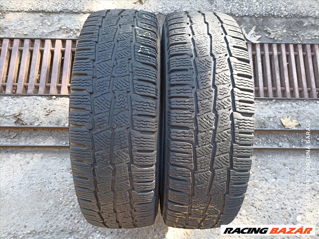 215/70 R15"C Michelin használt téli teherautó gumik 1. kép