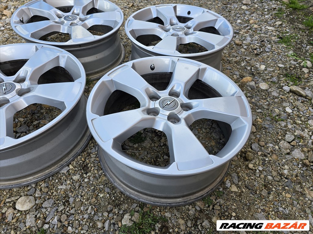 18"-as,5x115 újszerű gyári Opel alufelni 3. kép