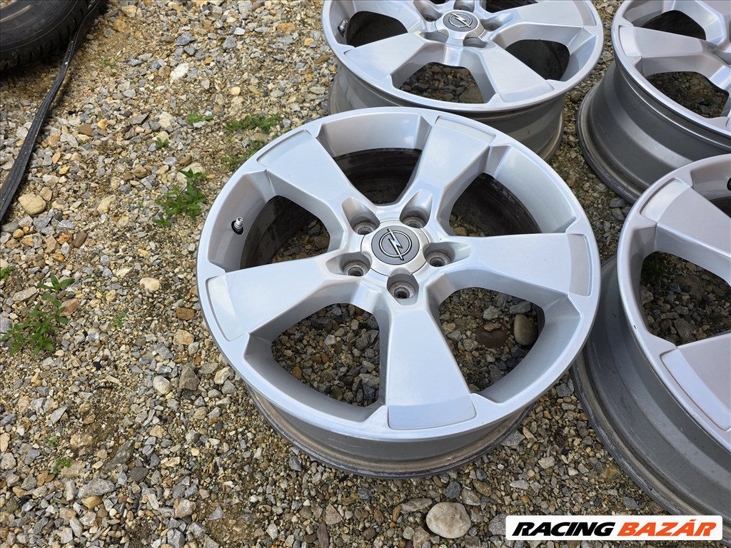 18"-as,5x115 újszerű gyári Opel alufelni 4. kép
