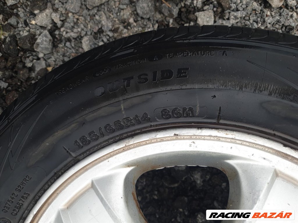 4x100 R14 Hyundai Kia gyári alufelni gernitúra 5db! 3. kép