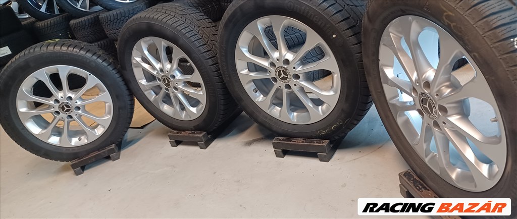  Mercedes W156 GLA GLB 5x112 6,5x17 215/60 R17 téli gumikkal 4db 8. kép