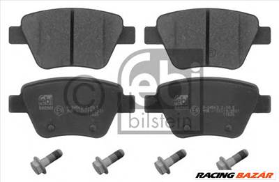 FEBI BILSTEIN 16797 - fékbetét AUDI SEAT SKODA SKODA (SVW ) VW VW (FAW)