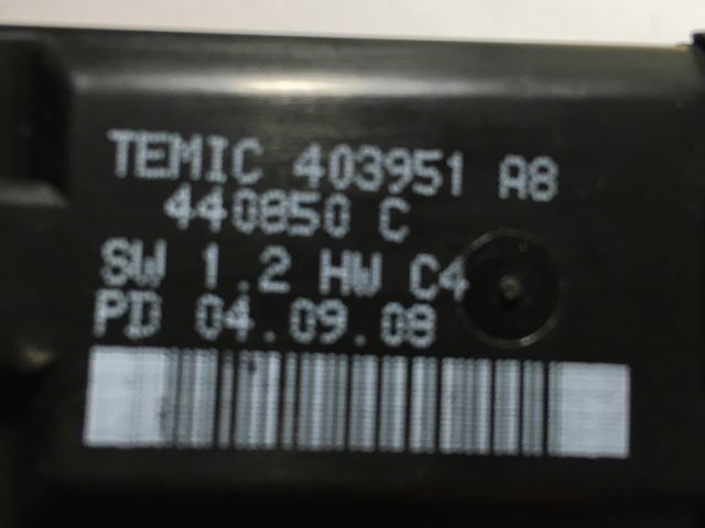 KIA CEED Ferdehátú (ED) Bal hátsó Ablakemelő Motor 4. kép