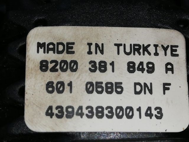 RENAULT MEGANE II (BM0/1_, CM0/1_) Kormánylégzsák 3. kép