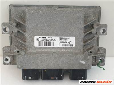 502946 Renault Clio 3, 2010, Motorvezérlő, Ecu, S120200105A, 8200522357, Siemens.