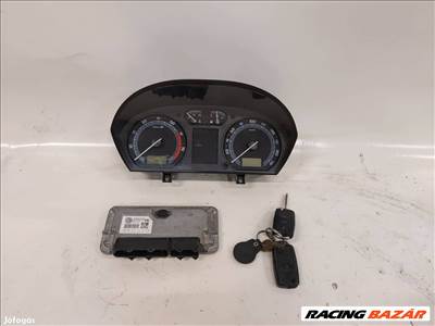 Skoda Fabia 1.4 16V BUD motor óracsoport motorvezérlő ECU immobiliser