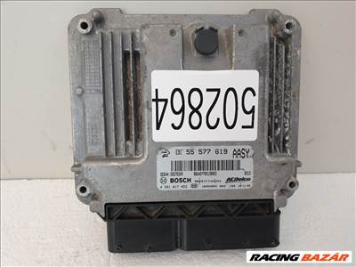 502864 Opel Insignia 2010, Motorvezérlő, Ecu, 55577619, 0281017453 Bosch