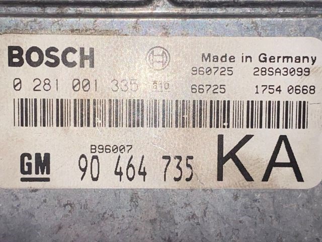 OPEL VECTRA B Motorvezérlő 3. kép