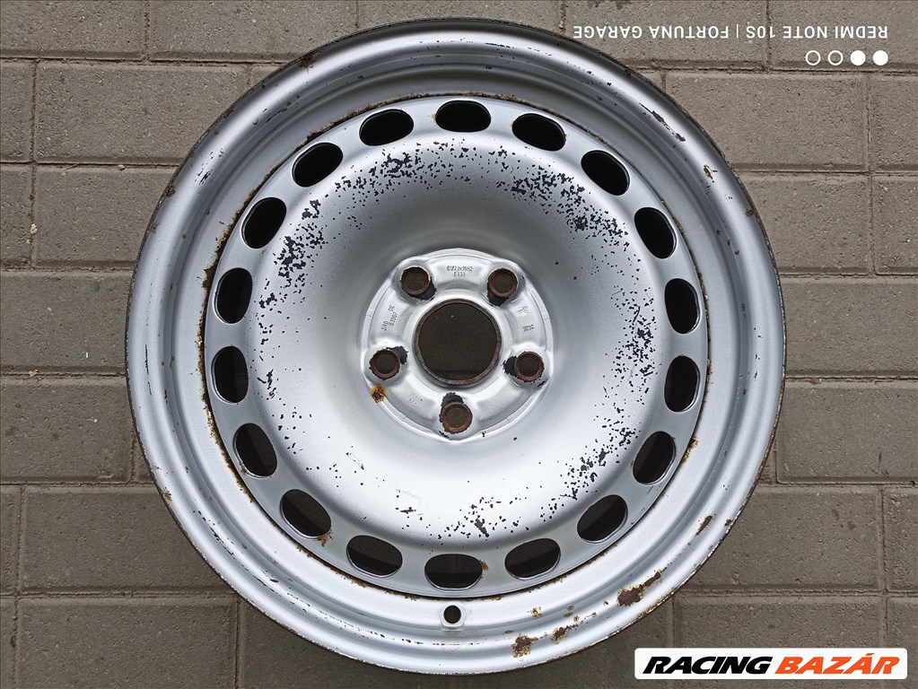 5x112 16" Volkswagen használt lemezfelni garnitúra (R469) 4. kép