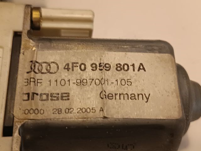 AUDI A6 C6 Bal hátsó Ablakemelő Motor 3. kép