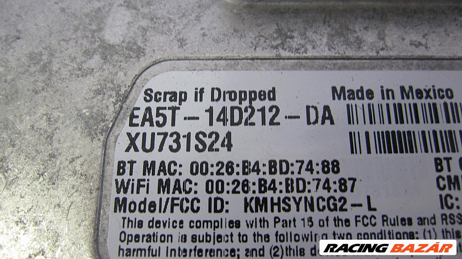 Ford Mondeo MK5 Eladó gyári, bontott navigációs vezérlő , navigáció vezérlő  2. kép