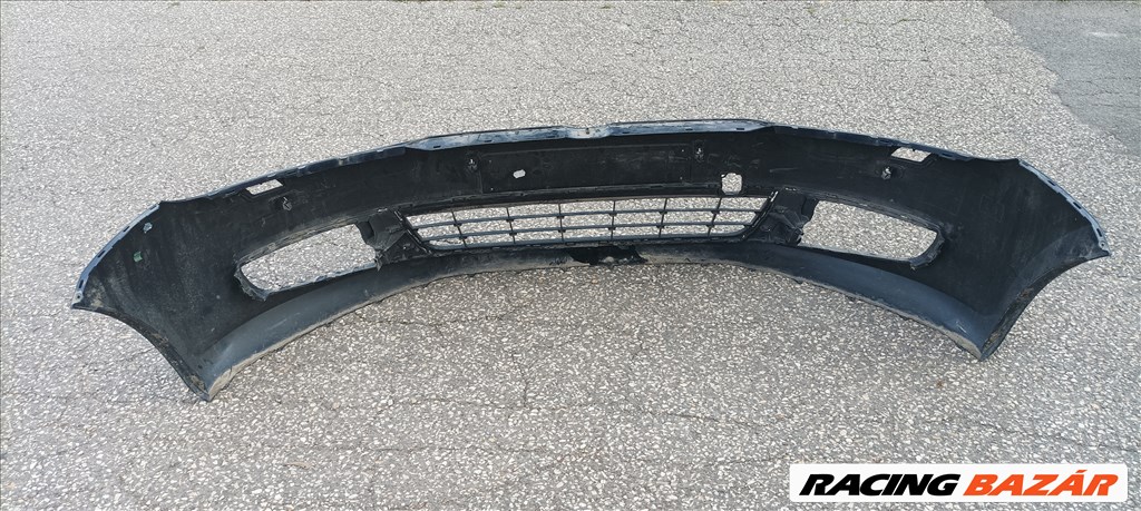 Volkswagen Sharan II radaros, mosós első lökhárító, alsó ráccsal sötétkék színben 7n0807221a 5. kép