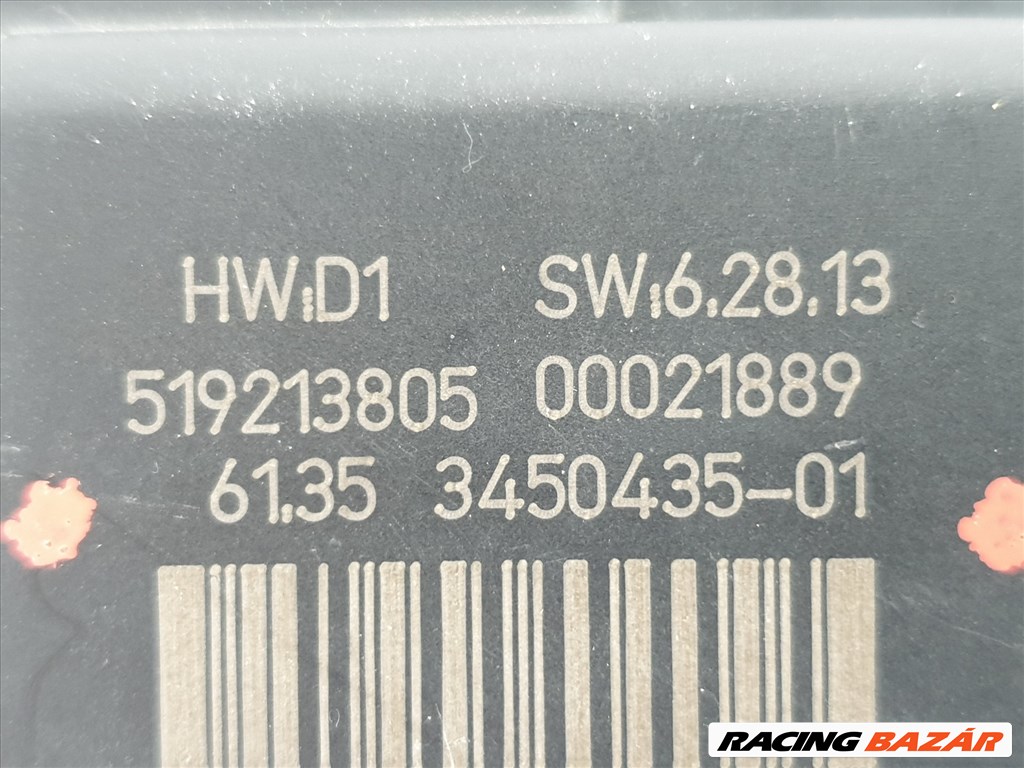 503004 Mini Cooper R56, 2006, Belső Biztosíték Tábla, 6135345043501 3. kép