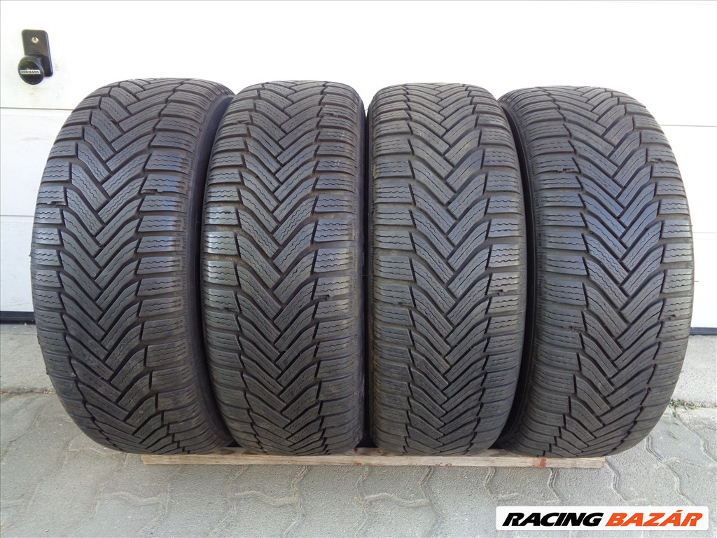 RC-D alufelni 16, 5×112-es osztó, Michelin 215/60-as újszerű téli gumival eladó. 4. kép