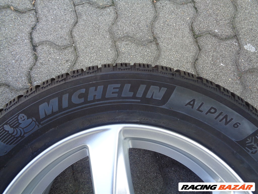RC-D alufelni 16, 5×112-es osztó, Michelin 215/60-as újszerű téli gumival eladó. 9. kép