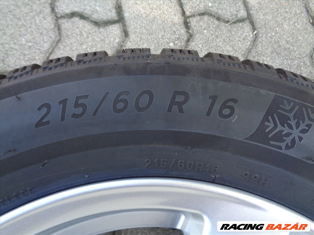 RC-D alufelni 16, 5×112-es osztó, Michelin 215/60-as újszerű téli gumival eladó. 10. kép