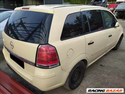 2008 Opel Zafira B 1.6 benzin+gáz, 5 fokozatú manuális- balkormányos jármű ÉRKEZETT bontási céllal! 