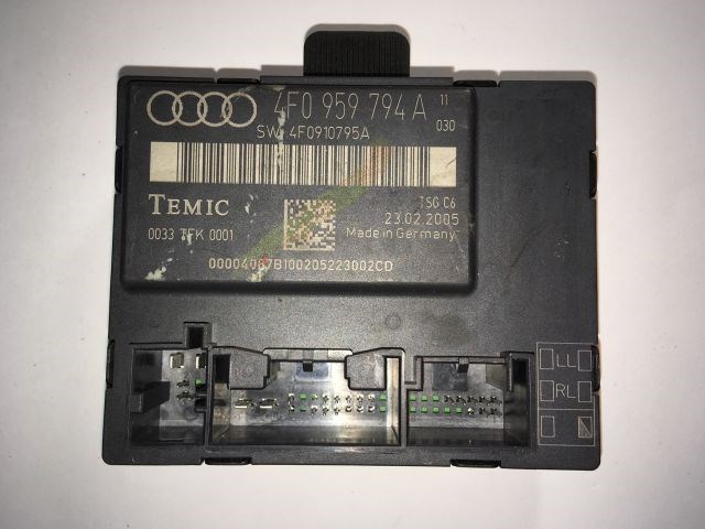 AUDI A6 C6 Jobb hátsó Ajtó Vezérlőegység 1. kép