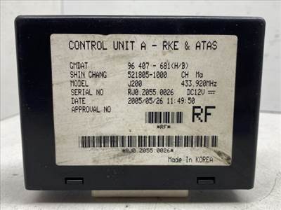 DAEWOO LACETTI Ferdehátú (KLAN) Komfort Elektronika