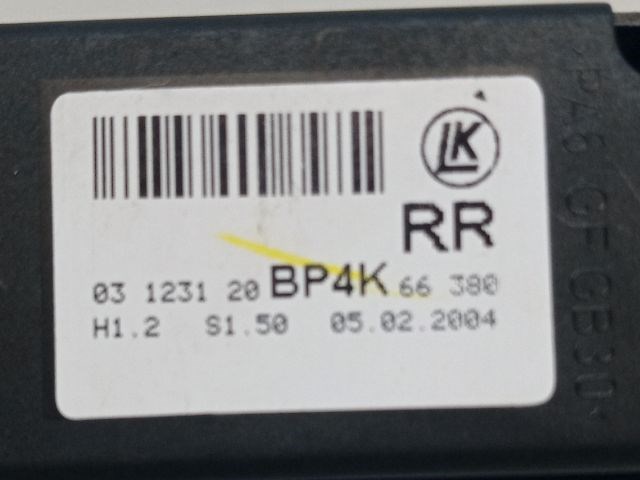 MAZDA 3 Jobb hátsó Ablakemelő Kapcsoló 3. kép