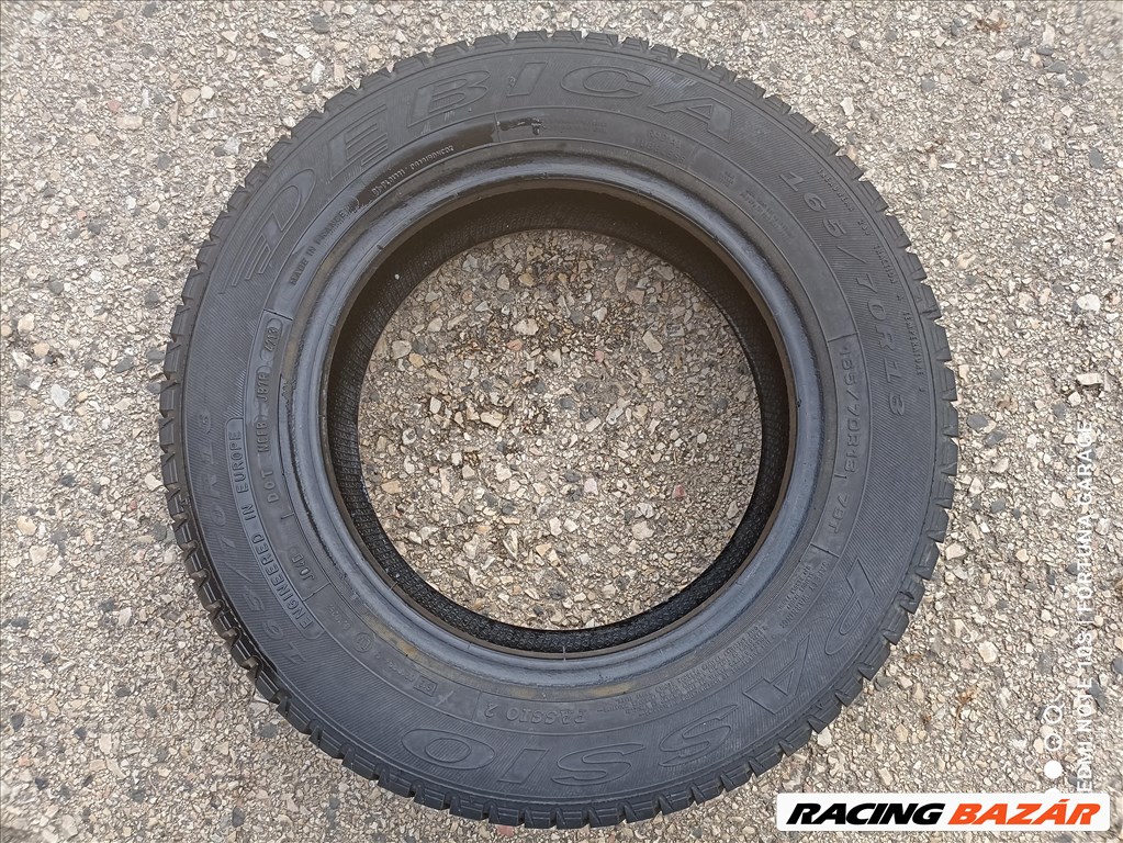165/70 R13" Debica használt nyári garnitúra 3. kép