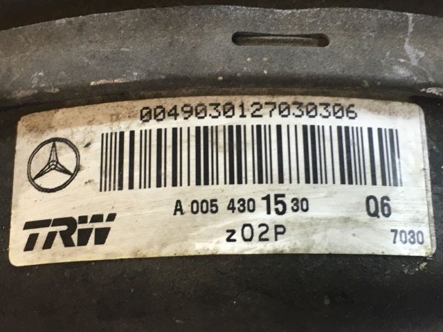 MERCEDES-BENZ VANEO Fékrásegítő 4. kép