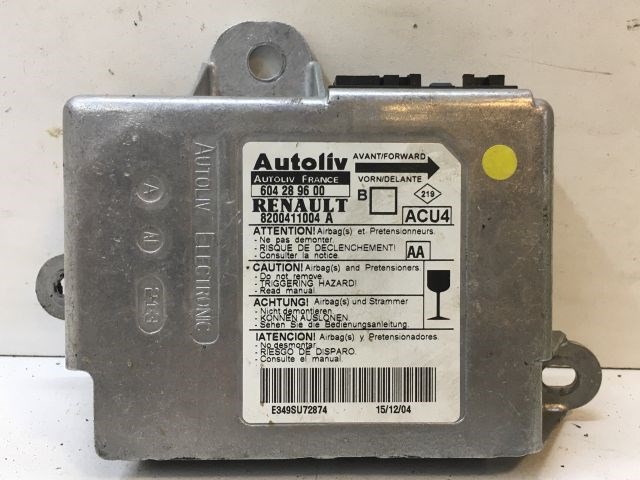 RENAULT MEGANE II Légzsák Elektronika 1. kép