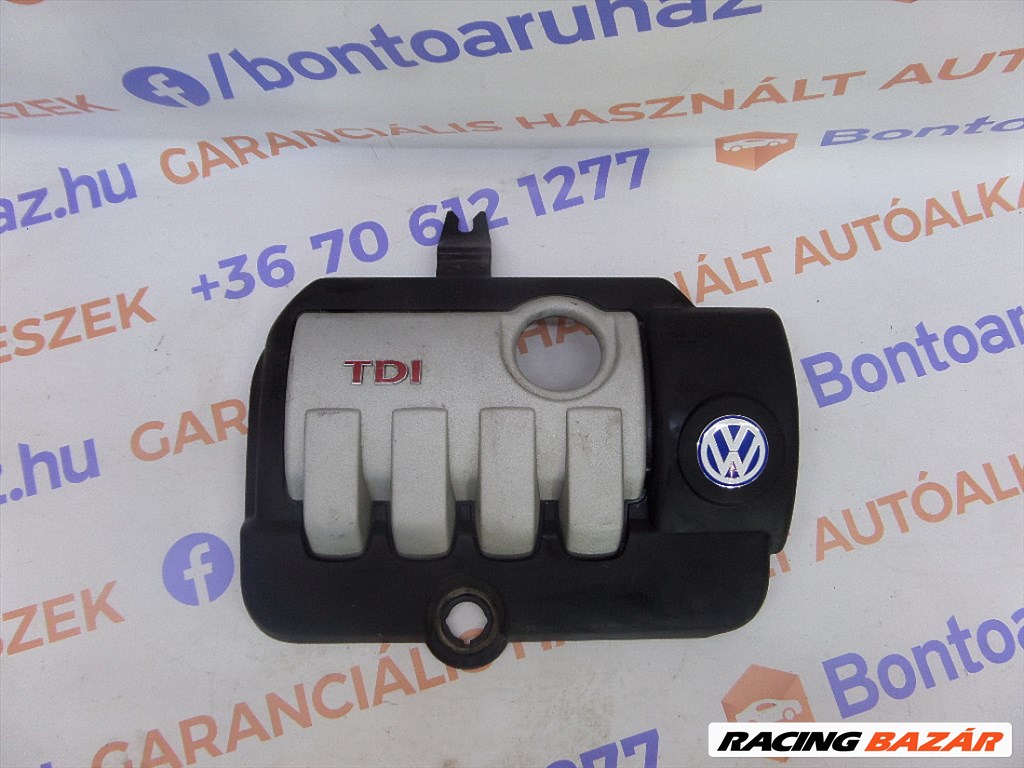 VW Sharan Eladó bontott gyári 1.9 PD motor burkolat, műanyag 1. kép