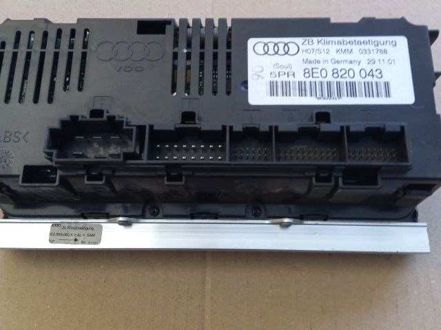 AUDI A4 Avant (8E5, B6) Klíma Kapcsoló 5. kép